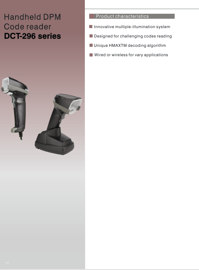 DCT-296 CATALOG
