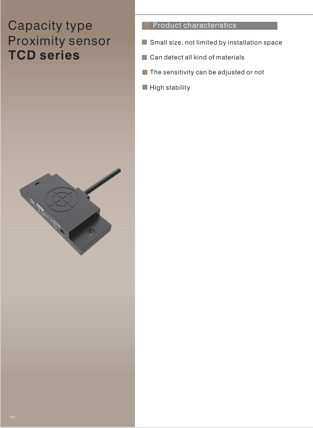 TCD Series CATALOG